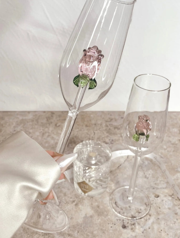 Crystal Rose Glass