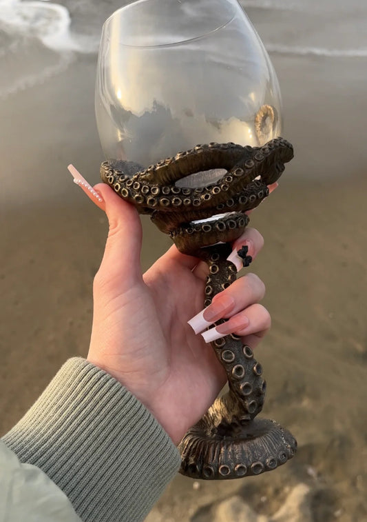 The Sea Witch Wine Glass